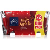 GLADE Warm Apple Pie ароматна свещ ДУО ОПАКОВКА 2x112 гр.