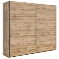 MID.YOU SKŘÍŇ S POSOUVACÍMI DVEŘMI, dub wotan, 220/195,5/60 cm