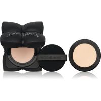 MUZIGAE MANSION Sleek Matt Cushion langanhaltendes Make up im Schwämmchen SPF 50+ + zusätzliche Füllung Farbton N21 2x15 g
