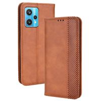 Ovitek za denarnico BUSINESS za Realme 9 Pro / Realme 9 5G rjav