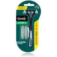 Wilkinson Sword Xtreme 3 Hybrid Rasierapparat + Ersatzköpfe 5 St. 1 St.