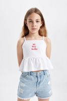 DEFACTO Girl's Printed Undershirt