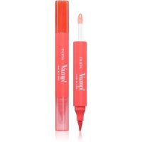 PUPA Milano Vamp! Lip Marker Duo Fixierstift für die Lippen mit Glanz Farbton 007 Red Potion 1.4 ml