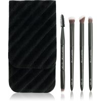 Brushworks Travel Eye Brush Set набір щіточок для макіяжу у подорож