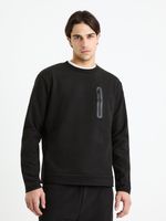 Celio Fecrewyoke Sweatshirt Schwarz