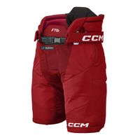 Nohavice CCM Jetspeed FT6 JR, červená, Junior, L