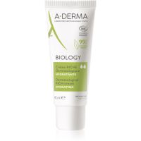 A-Derma Biology nährende feuchtigkeitsspendende Creme für trockene bis sehr trockene empfindliche Haut 40 ml