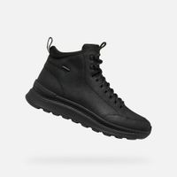 Black men's ankle boots Geox Spherica Actif X2 - Men