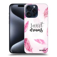 Silikónový čierny obal pre Apple iPhone 15 Pro Max - Sladké sny