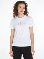 Calvin Klein Jeans Tricou Alb