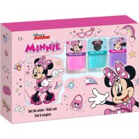 Disney Minnie Nail Set Set mit Nagellacken für Kinder 3y+ Pink, Blue, Purple 3x4.5 ml