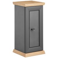 Hom`in STOJAN NA KVETY dub artisan, antracitová