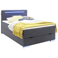 Boxxx BOXSPRINGOVÁ POSTEĽ, 120/200 cm, antracitová