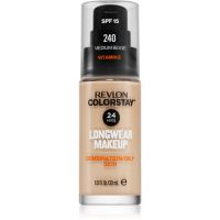 Revlon Cosmetics ColorStay™ dlhotrvajúci zmatňujúci make-up pre mastnú a zmiešanú pleť odtieň 240 Medium Beige 30 ml