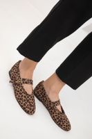 Soho Leopard Women's Ballerina 19937