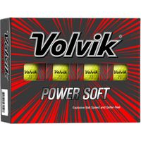 VOLVIK VV POWER SOFT 12 ks Комплект топки за голф, жълто, размер