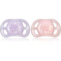 Twistshake Orthodontic 0-6m πιπίλα Pink+Purple 2 τμχ