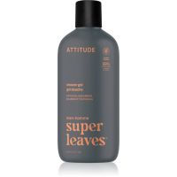 Attitude Super Leaves Men Shower Gel гель для душу для чоловіків Patchouli & Bourbon 415 мл