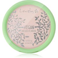 Lovely Vegan Pressed Powder transparentny puder w kompakcie 8 g