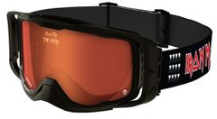 Fahrrad-/MTB-Brille MELON x IRON MAIDEN - Studs - Black/Black/Red Chrome