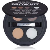 Gosh Brow Kit комплект за вежди 001 2,82 гр.