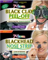 Montagne Jeunesse Gesichtsmaske / Nasen-Strip Black Clay Peel-Off / Blackhead Nose Strip