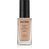 Alcina Perfect Skin Foundation prekrivni tekoči puder za popolno polt odtenek Medium 35 ml