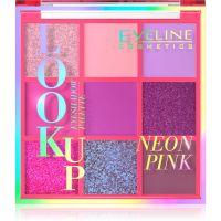 Eveline Cosmetics Look Up Neon Pink Lidschattenpalette 10,8 g