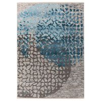 PLOCHO TKANÝ KOBEREC, 80/150 cm, modrá, viacfarebná