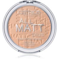 Catrice All Matt Plus mattító púder árnyalat 025 Sand Beige 10 g