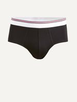 Celio Ribrief Herrenslips Schwarz