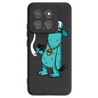 Silikónový čierny obal pre Xiaomi 14 - Earth - Je mi fajn