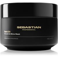 Sebastian Professional Dark Oil Intensiv nährende Maske für glänzendes und geschmeidiges Haar 145 ml