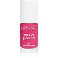 NEONAIL Rescue Glow Tint 3in1 Nail Conditioner pflegender Nagellack Farbton Magenta Pink 7.2 ml