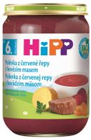 BIO Polievka z červenej repy s hovädzím mäsom