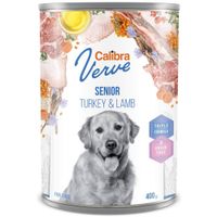 Calibra Dog Verve konzerv GF Senior Turkey & Lamb 400 g