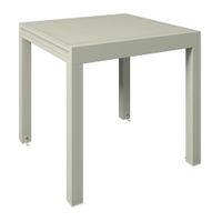 Ambia Garden STÔL NA BALKÓN, kov, sklo, 160/80/75/80 cm