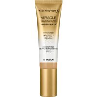 Max Factor Miracle Second Skin hydratisierendes cremiges Foundation SPF 20 Farbton 05 Medium 30 ml