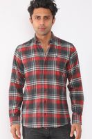 G706 DEWBERRY MEN'S SHIRT-ANTHRACITE