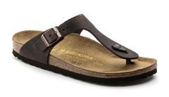 Birkenstock Gizeh NU Oiled Habana Narrow Fit