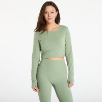 T-shirt Urban Classics Ladies Sports Longsleeve Matcha Green XS