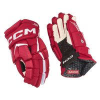 Rukavice CCM Jetspeed FT6 SR, tmavo modrá-červená-biela, Senior, 15"