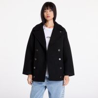 Παλτό Tommy Jeans Wool Peacoat Black XS