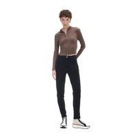 Cropp - Slim traperice mom kroja - crno