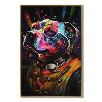 OBRAZ NA PLÁTNE, zvieratá, 62/92/4 cm