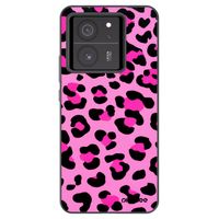 Silikónový čierny obal pre Xiaomi 13T - Pink Tiger