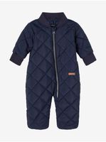 Tmavě modrá dětská prošívaná kombinéza name it Manel - unisex