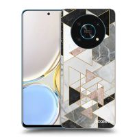 Silikónový prehľadný obal pre Honor Magic4 Lite 5G - Light geometry