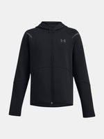 Under Armour UA B Unstoppable Flc FZ Mikina dětská Černá