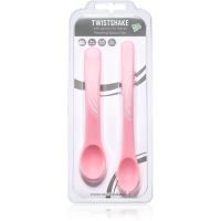 Twistshake Feeding Spoon Set ложка 4+m Pastel Pink 2 кс